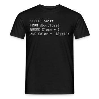 Funny Programmer Programming Language Phyton Java - Men's T-Shirt - black - Front - AI Model Male 178 light (178cm)