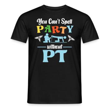 Physical Therapist Therapy - Männer T-Shirt - Schwarz - Vorne - AI Model Male 178 light (178cm)