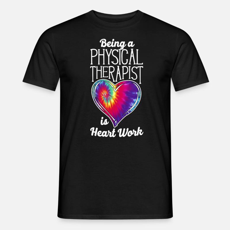 Physical Therapist Therapy - Männer T-Shirt - Schwarz