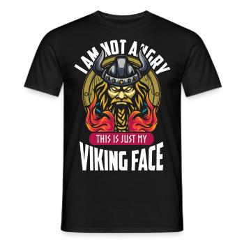 Valhalla Thor Krieger - T-shirt homme - noir - Devant - AI Model Male 178 light (178cm)
