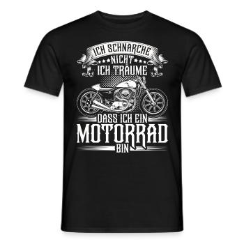 Motorräder Fan Biker Geschenk-Idee Motorrad - Männer T-Shirt - Schwarz - Vorne - AI Model Male 178 light (178cm)