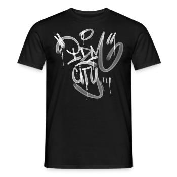 Potsdam City PDM Graffiti Design - Männer T-Shirt - Schwarz - Vorne - AI Model Male 178 light (178cm)
