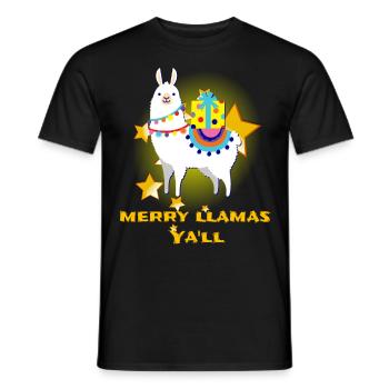Noël Noël Noël Noël - T-shirt homme - noir - Devant - AI Model Male 178 light (178cm)