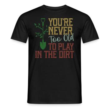 Gardening - Männer T-Shirt - Schwarz - Vorne - AI Model Male 178 light (178cm)