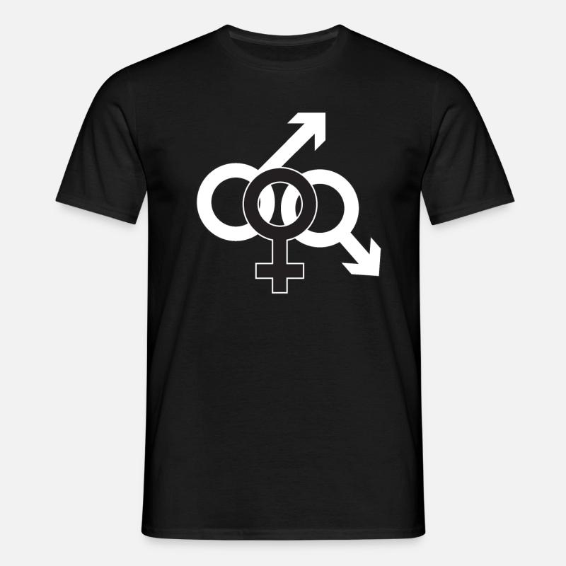 Wifesharing - Männer T-Shirt - Schwarz