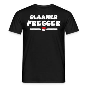 Franken Glaaner Fregger Klaaner Kleiner Fränkisch - Männer T-Shirt - Schwarz - Vorne - AI Model Male 178 light (178cm)