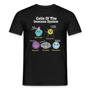 Biologie Labortechniker Biologie Biologen - Männer T-Shirt - Schwarz - Vorne - AI Model Male 178 light (178cm)