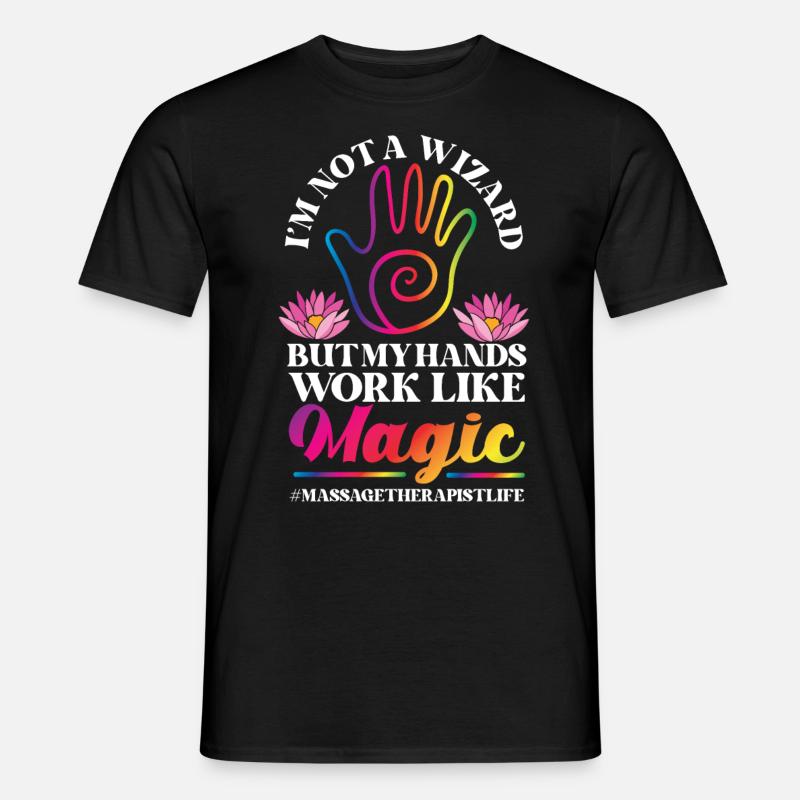 Licensed Massage Therapist Therapy - Männer T-Shirt - Schwarz