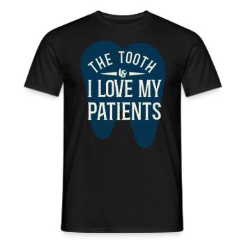 Dentist Dental Assistant Hygienist - Männer T-Shirt - Schwarz - Vorne - AI Model Male 178 light (178cm)