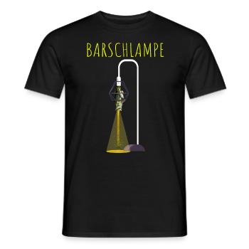 Barsch lustiges Angler Wortspiel Barschlampe - Männer T-Shirt - Schwarz - Vorne - AI Model Male 178 light (178cm)