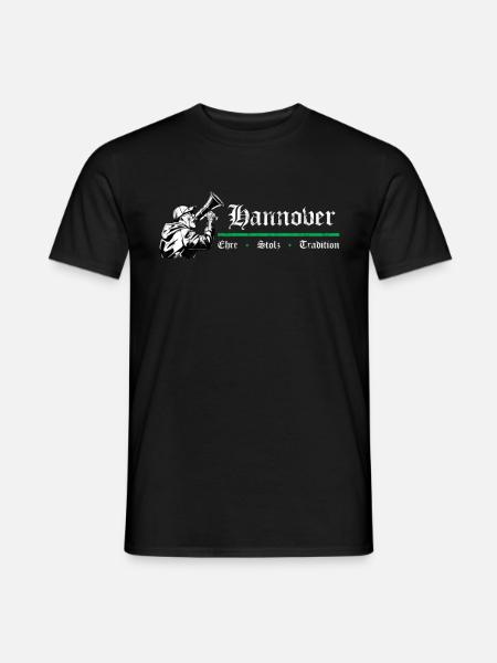 Hannover Ehre Stolz Tradition - Männer T-Shirt - Schwarz