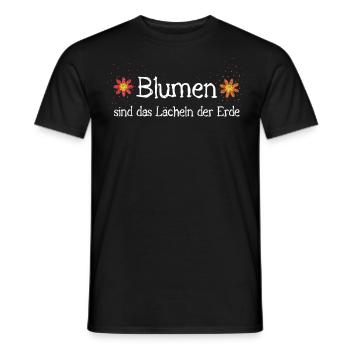 Garten Gärtner Gärtnerin Blumenbeet - Männer T-Shirt - Schwarz - Vorne - AI Model Male 178 light (178cm)