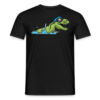 Schwimmen Trainer Schwimmer Schwimmen - Männer T-Shirt - Schwarz - Vorne - AI Model Male 178 light (178cm)