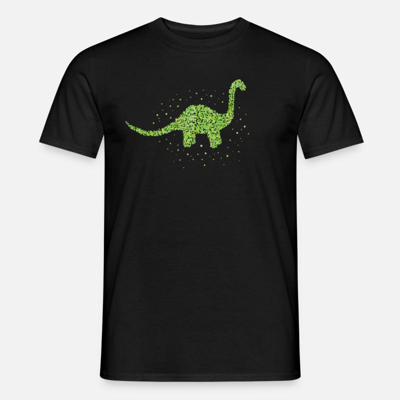 Brachiosaurus Dinosaur Dino Gift - Men's T-Shirt - black