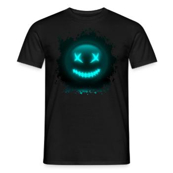 Bluemoji - Männer T-Shirt - Schwarz - Vorne - AI Model Male 178 light (178cm)