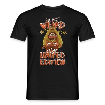 Monster Avocado Hunts Tomato - Édition Limitée - T-shirt homme - noir - Devant - AI Model Male 178 light (178cm)
