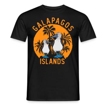 Boobies Seabirds Blue Foot Booby Bird - T-shirt homme - noir - Devant - AI Model Male 178 light (178cm)