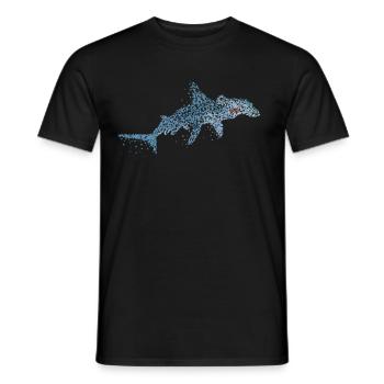 Hammerhead Shark Sharks Whales Shark Ocean - Men's T-Shirt - black - Front - AI Model Male 178 light (178cm)