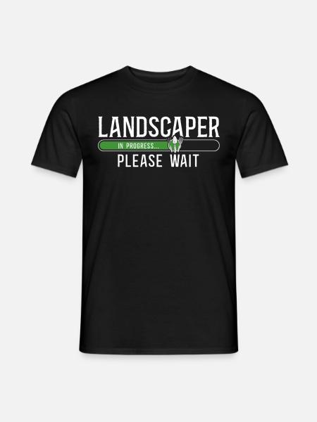Landscaper Landscaping Landscape - Men's T-Shirt - black