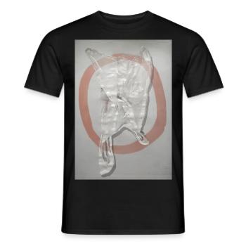 PLASTIC, 2020 von massimiliano sbrescia - Männer T-Shirt - Schwarz - Vorne - AI Model Male 178 light (178cm)