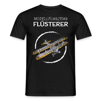 Modellbau Modellbauer Modellflugzeuge - Männer T-Shirt - Schwarz - Vorne - AI Model Male 178 light (178cm)