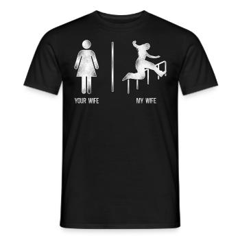 Parkour Free Running Traceur - T-shirt homme - noir - Devant - AI Model Male 178 light (178cm)