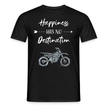 Motorcyclist Biker Motorcyclist - Men's T-Shirt - black - Front - AI Model Male 178 light (178cm)