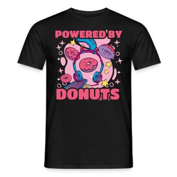 Cupcake Design für Konditor | Cupcake Dealer - Männer T-Shirt - Schwarz - Vorne - AI Model Male 178 light (178cm)