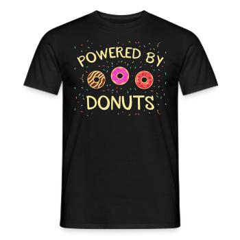 Cupcake Design für Konditor | Cupcake Dealer - Männer T-Shirt - Schwarz - Vorne - AI Model Male 178 light (178cm)