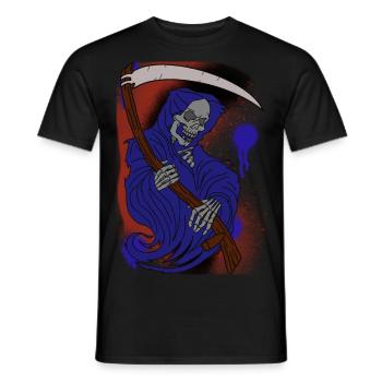 Soul Reaper - Männer T-Shirt - Schwarz - Vorne - AI Model Male 178 light (178cm)