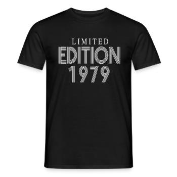 Limited Edition 1979 - Men's T-Shirt - black - Front - AI Model Male 178 light (178cm)