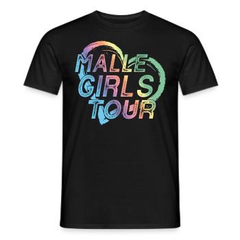 Visite de Malle Girls - T-shirt homme - noir - Devant - AI Model Male 178 light (178cm)