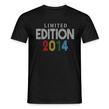Édition limitée 2014 - T-shirt homme - noir - Devant - AI Model Male 178 light (178cm)