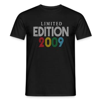 Limited Edition 2009 - Men's T-Shirt - black - Front - AI Model Male 178 light (178cm)