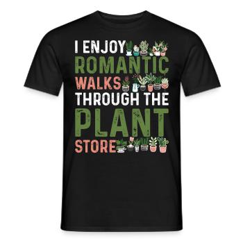 Pflanzen Gartenarbeit Ich liebe meinen Garten Pfla - Männer T-Shirt - Schwarz - Vorne - AI Model Male 178 light (178cm)