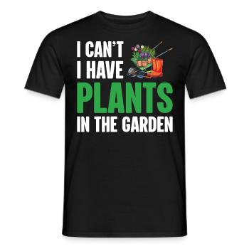 Planter des plantes Style de vie Succulentes Jardinier - T-shirt homme - noir - Devant - AI Model Male 178 light (178cm)