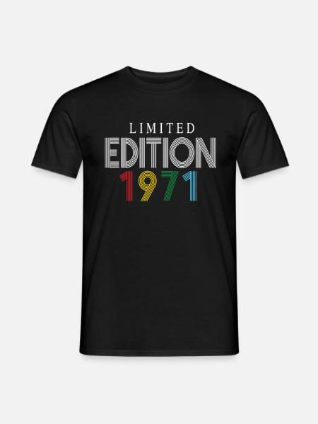 Limited Edition 1971 - Men's T-Shirt - black