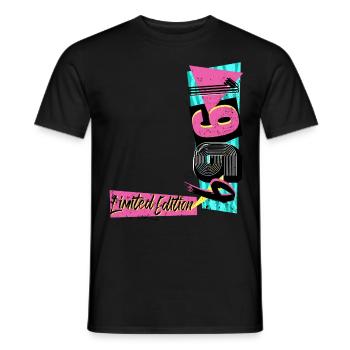 Limited Edition 1969 Baujahr 1969 80er 90er Jahre - Männer T-Shirt - Schwarz - Vorne - AI Model Male 178 light (178cm)