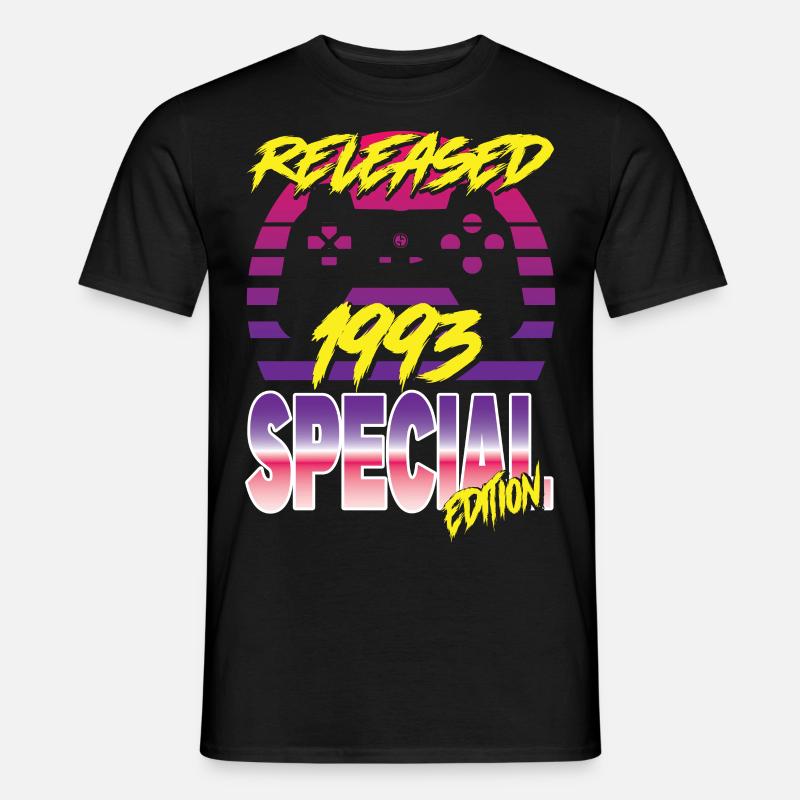 Released 1993 Special Edition - Männer T-Shirt - Schwarz