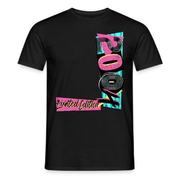 Édition limitée 2004 Année 2004 Années 80 Années 90 - T-shirt homme - noir - Devant - AI Model Male 178 light (178cm)