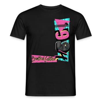 Édition limitée 1994 Année 1994 Années 80 90 - T-shirt homme - noir - Devant - AI Model Male 178 light (178cm)