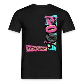 Limited Edition 2006 Year 2006 80s 90s - Men's T-Shirt - black - Front - AI Model Male 178 light (178cm)