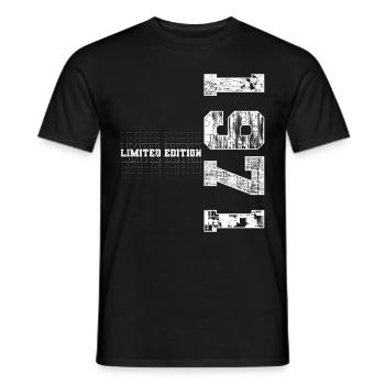 Limited Edition 1971 Year of Birth 1971 Gift - Men's T-Shirt - black - Front - AI Model Male 178 light (178cm)