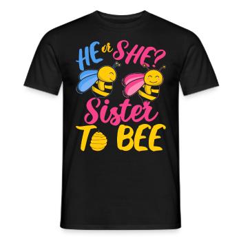 Je suis monté de niveau à Big Brother - T-shirt homme - noir - Devant - AI Model Male 178 light (178cm)