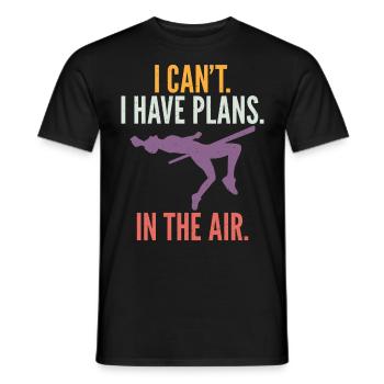 Stabhochspringer Für Stabspringen - Männer T-Shirt - Schwarz - Vorne - AI Model Male 178 light (178cm)