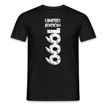 Limited Edition 1999 - Männer T-Shirt - Schwarz - Vorne - AI Model Male 178 light (178cm)