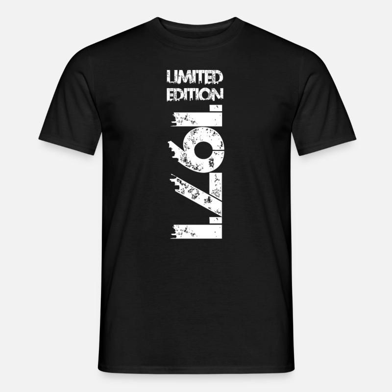 Limited Edition 1971 - Männer T-Shirt - Schwarz