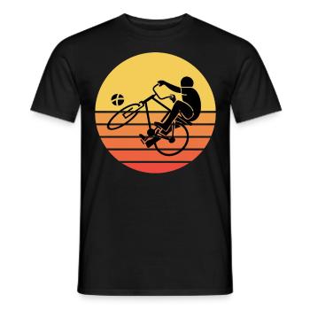 Radball Radballer - Männer T-Shirt - Schwarz - Vorne - AI Model Male 178 light (178cm)
