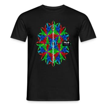 Paralleluniversum Kapitel 2 721 - Männer T-Shirt - Schwarz - Vorne - AI Model Male 178 light (178cm)