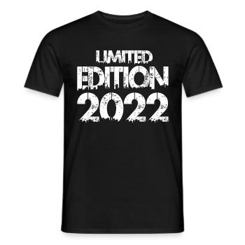 Édition limitée 2022 - T-shirt homme - noir - Devant - AI Model Male 178 light (178cm)